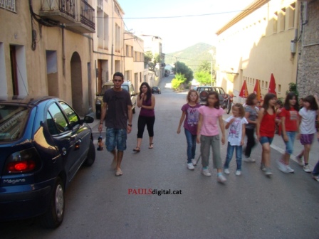 Arribada de la Flama del Canigó