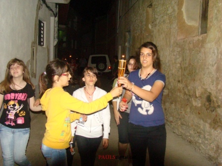 La Flama pels carrers de Paüls